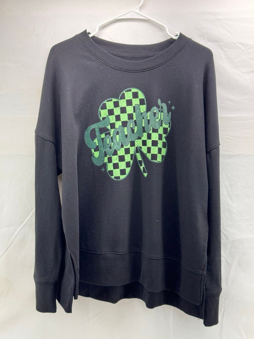Custom (teacher) women’s time and true XL